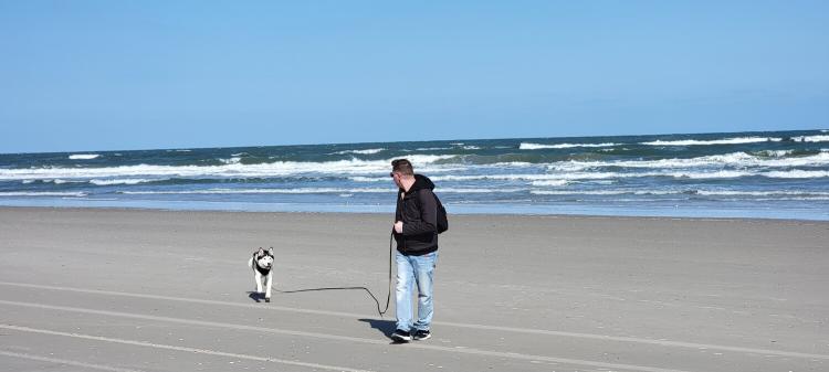 Shawn-and-Jasper-running-at-the-beach-ok-it-was